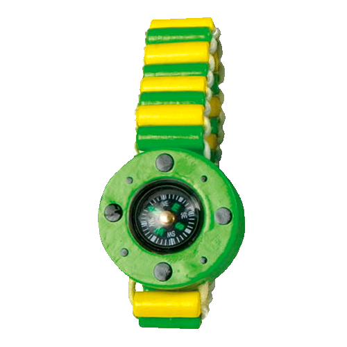 Kinder-Armband "Kompass", grün